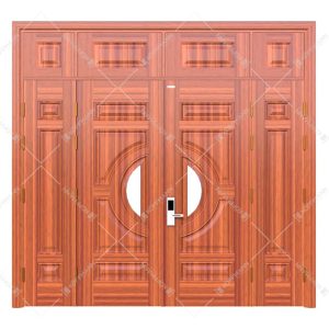 Cửa Thép Vân Gỗ Kg 41.01.03a 4pv 1