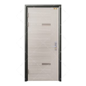 Cửa thép vân gỗ Deluxe KD-1.01