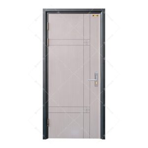 Cửa thép vân gỗ Deluxe KD-1.07