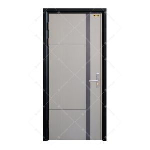Cửa thép vân gỗ Deluxe KD-1.08