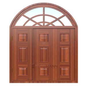 Cửa sổ thép vân gỗ KSV-32.CS3