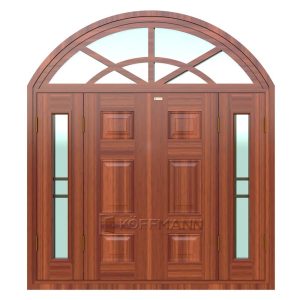 Cửa sổ thép vân gỗ KSV-41.CS3.K