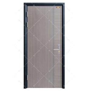 Cửa thép vân gỗ Deluxe KD-1.10
